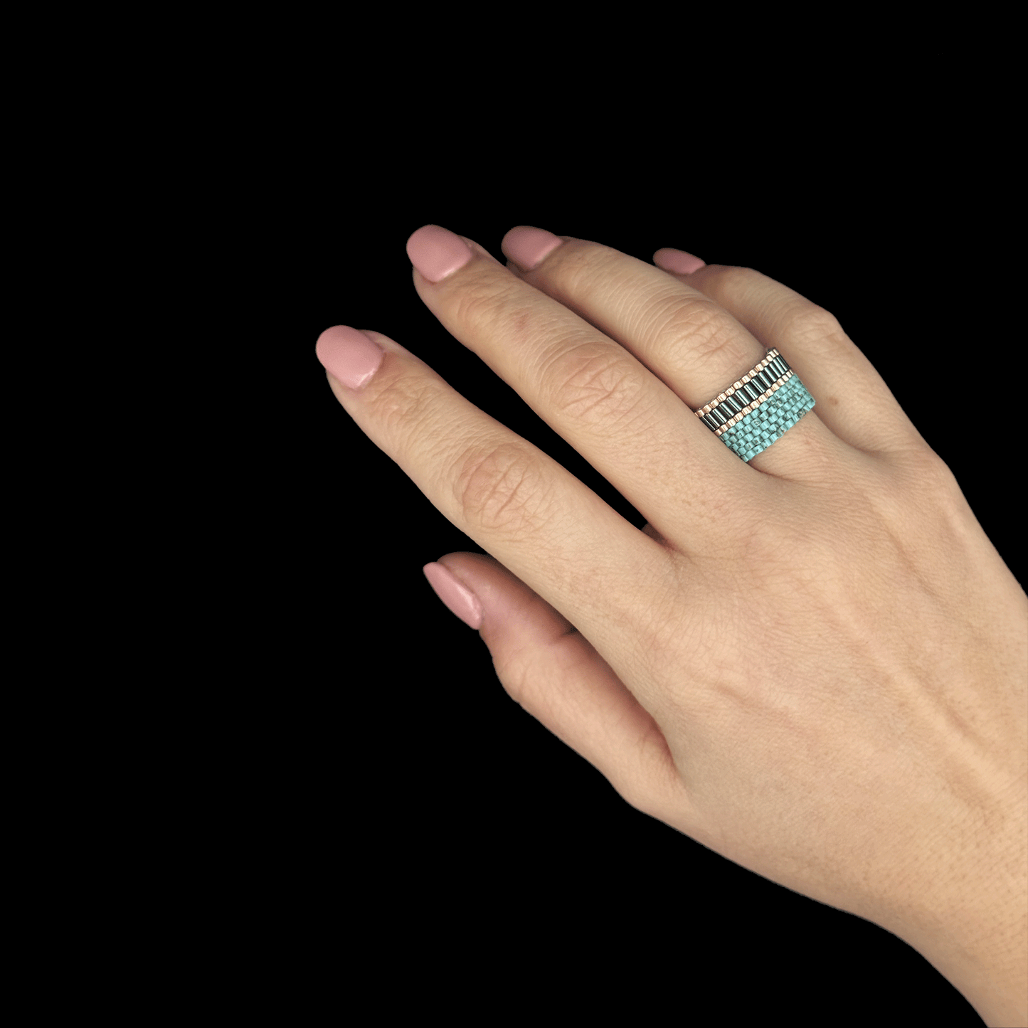 A018 Anillo Brisa Azul