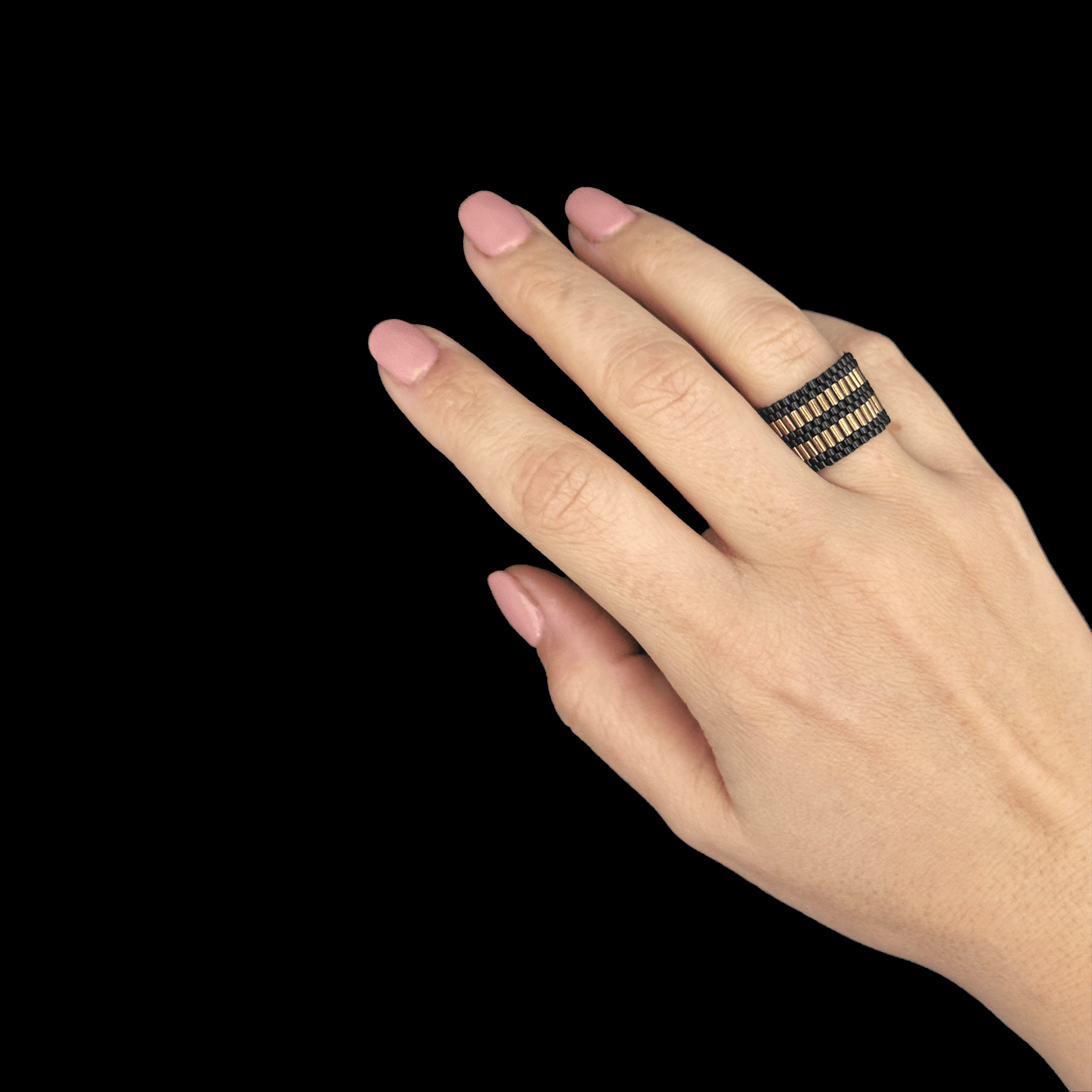 A025 Anillo Tierra Dorada