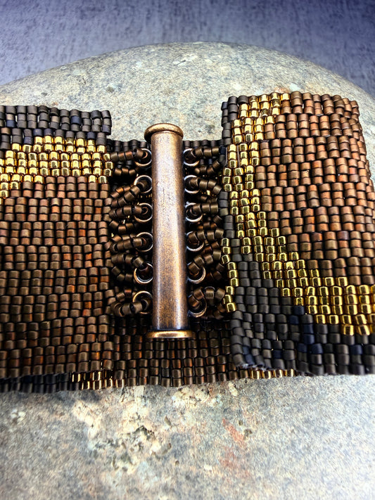 P151 Pulsera Fluidez Cobriza