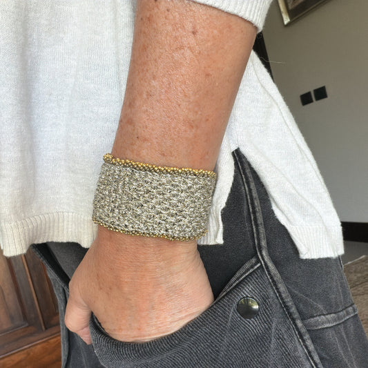 P183 Pulsera Luz Textil