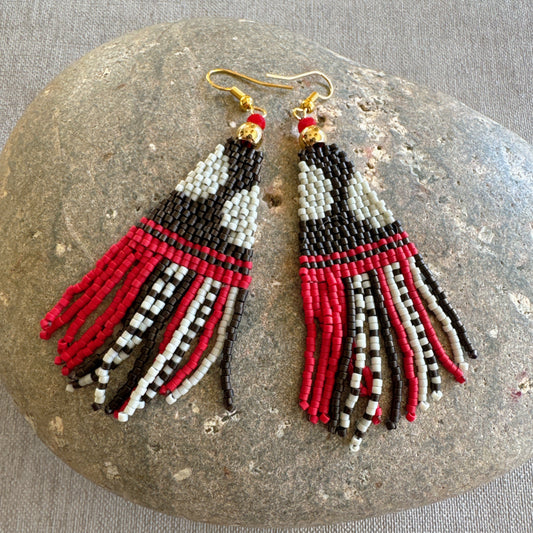 E076 Aros Memoria en Rojo