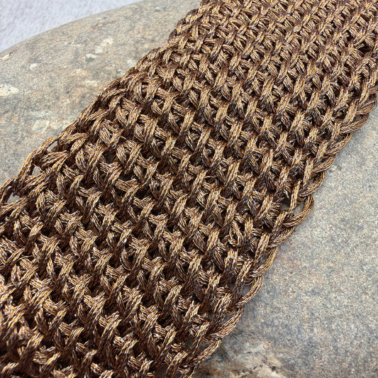 P206 Pulsera Trenza de Bronce