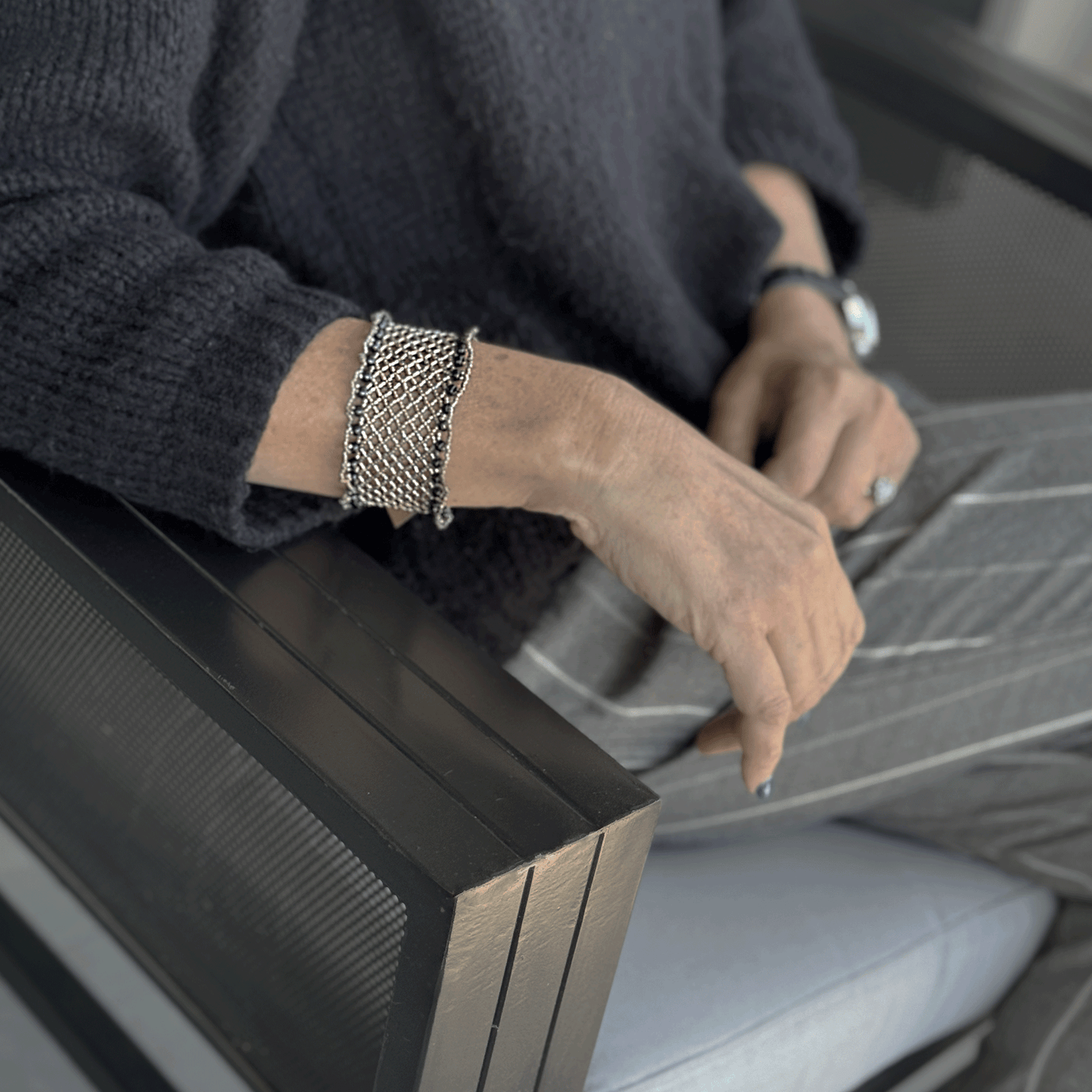 P086 Pulsera Barroca Vintage