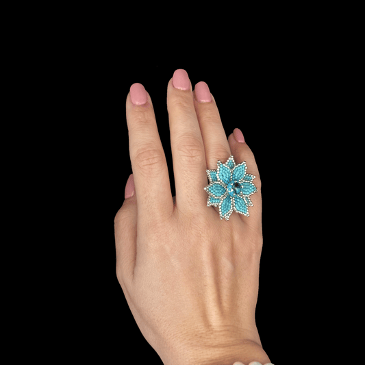 A027 Anillo Flor del Cielo