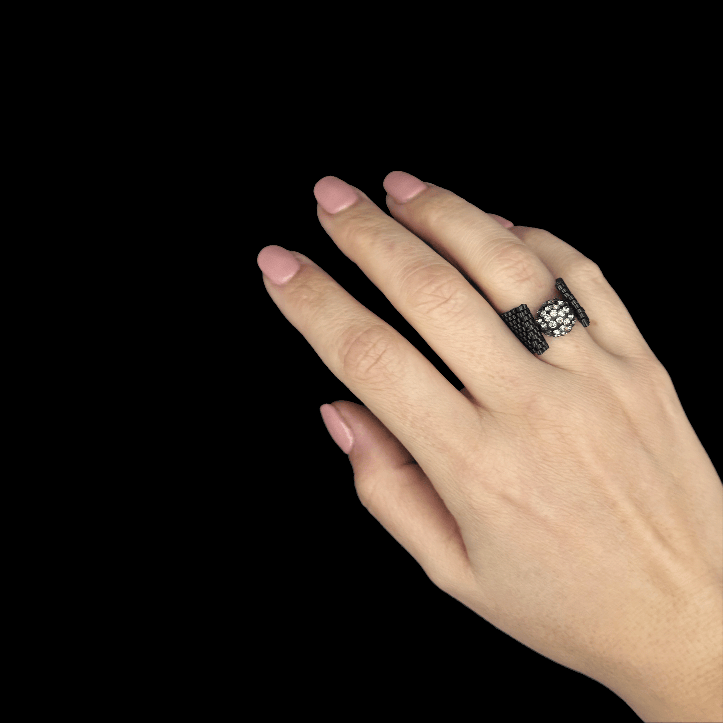 A034 Anillo Estrella de Cristal