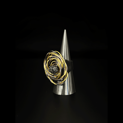 A045 Anillo Flor de Óxido