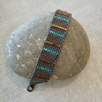 P117 Pulsera Oasis Turquesa