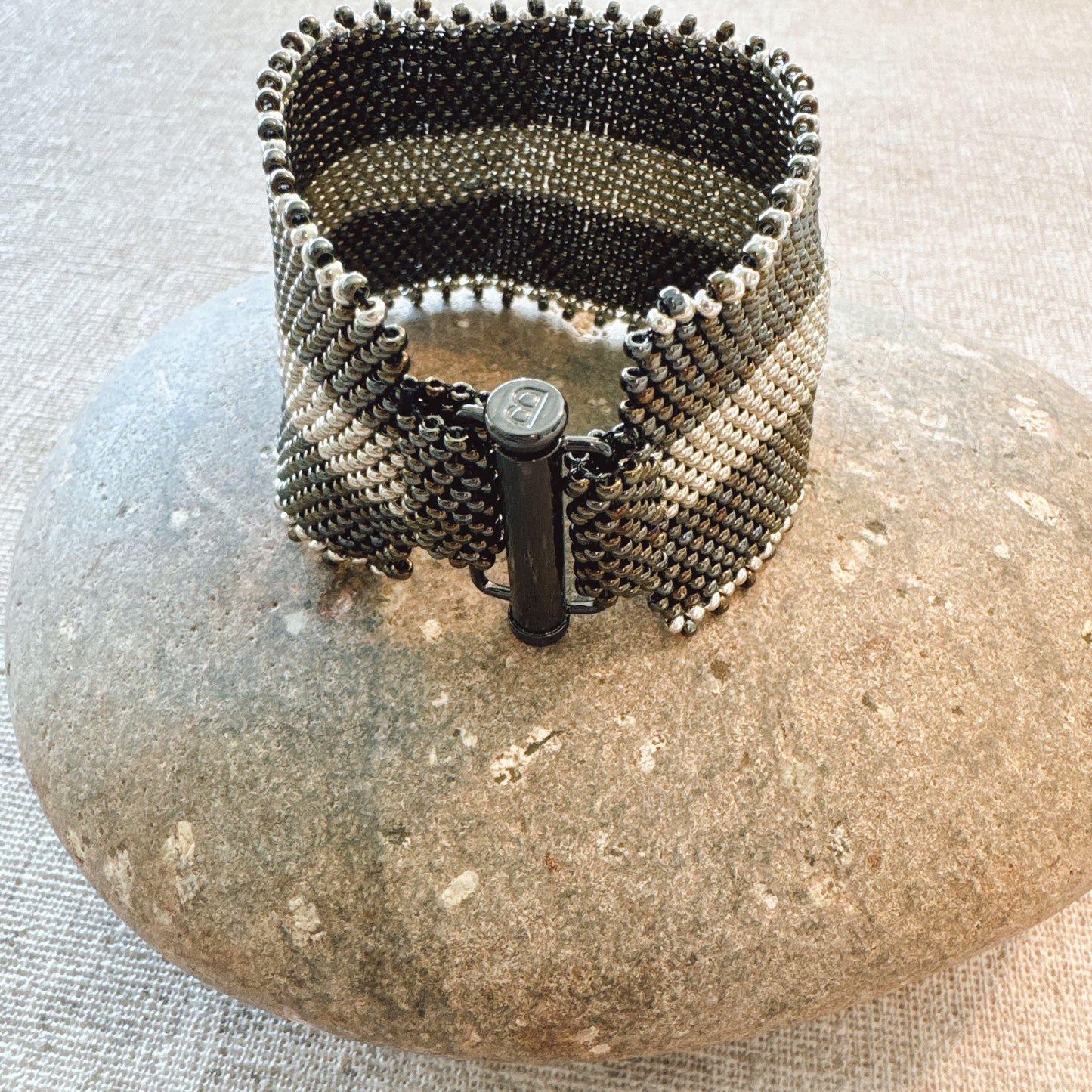 P116 Pulsera Plata Nocturna