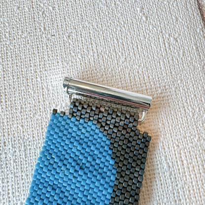 P123 Pulsera Geometría Flotante