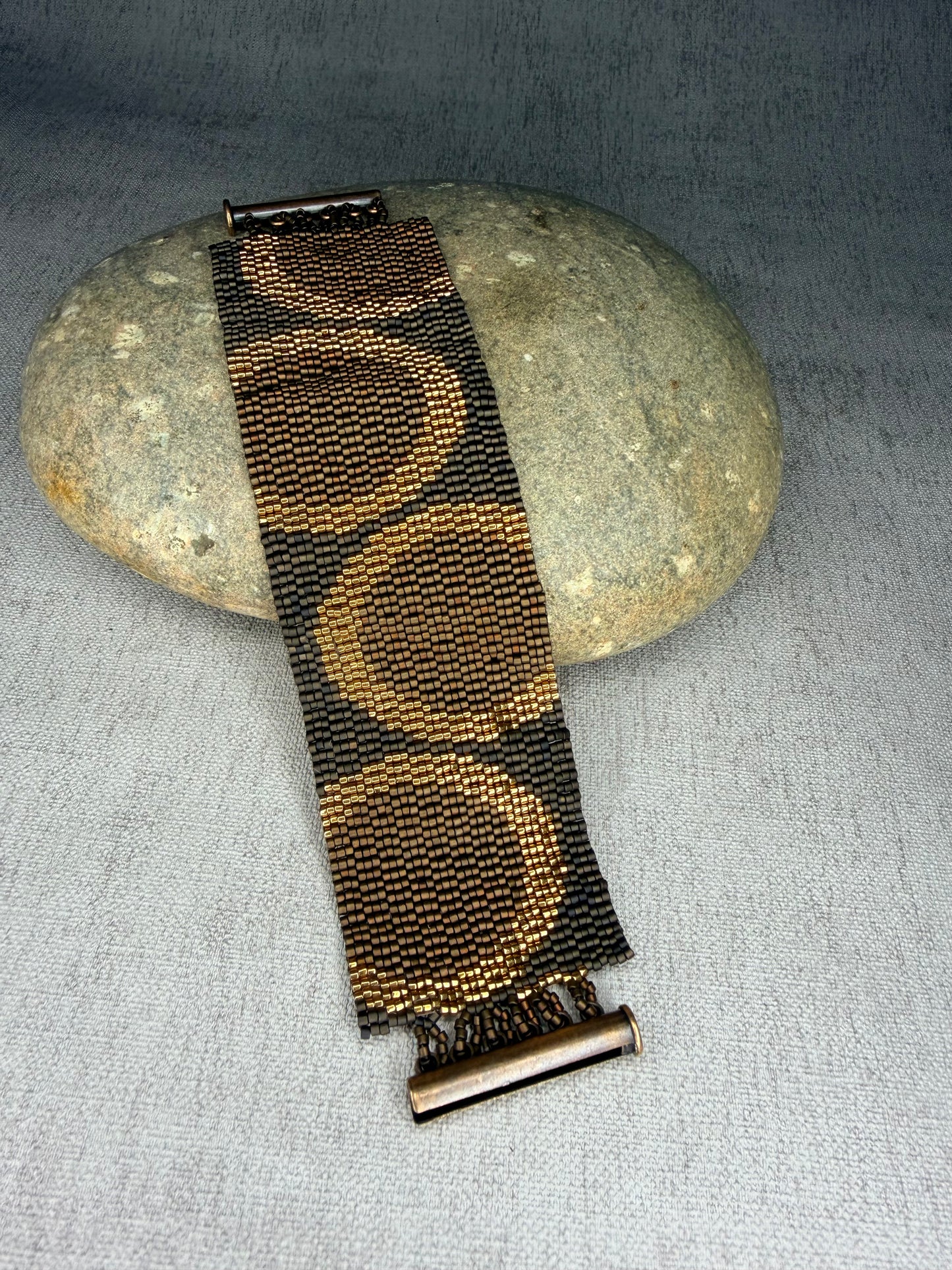 P151 Pulsera Fluidez Cobriza