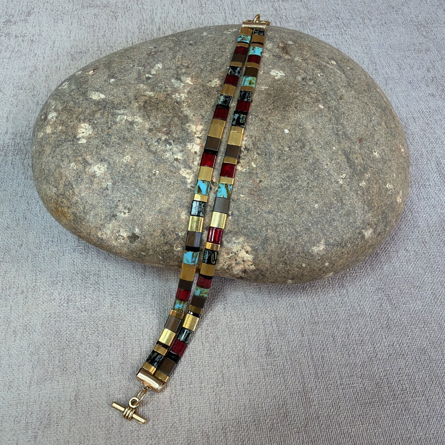 P153 Pulsera Lujo Telúrico