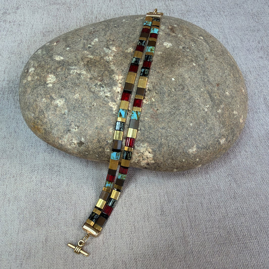 P153 Pulsera Lujo Telúrico