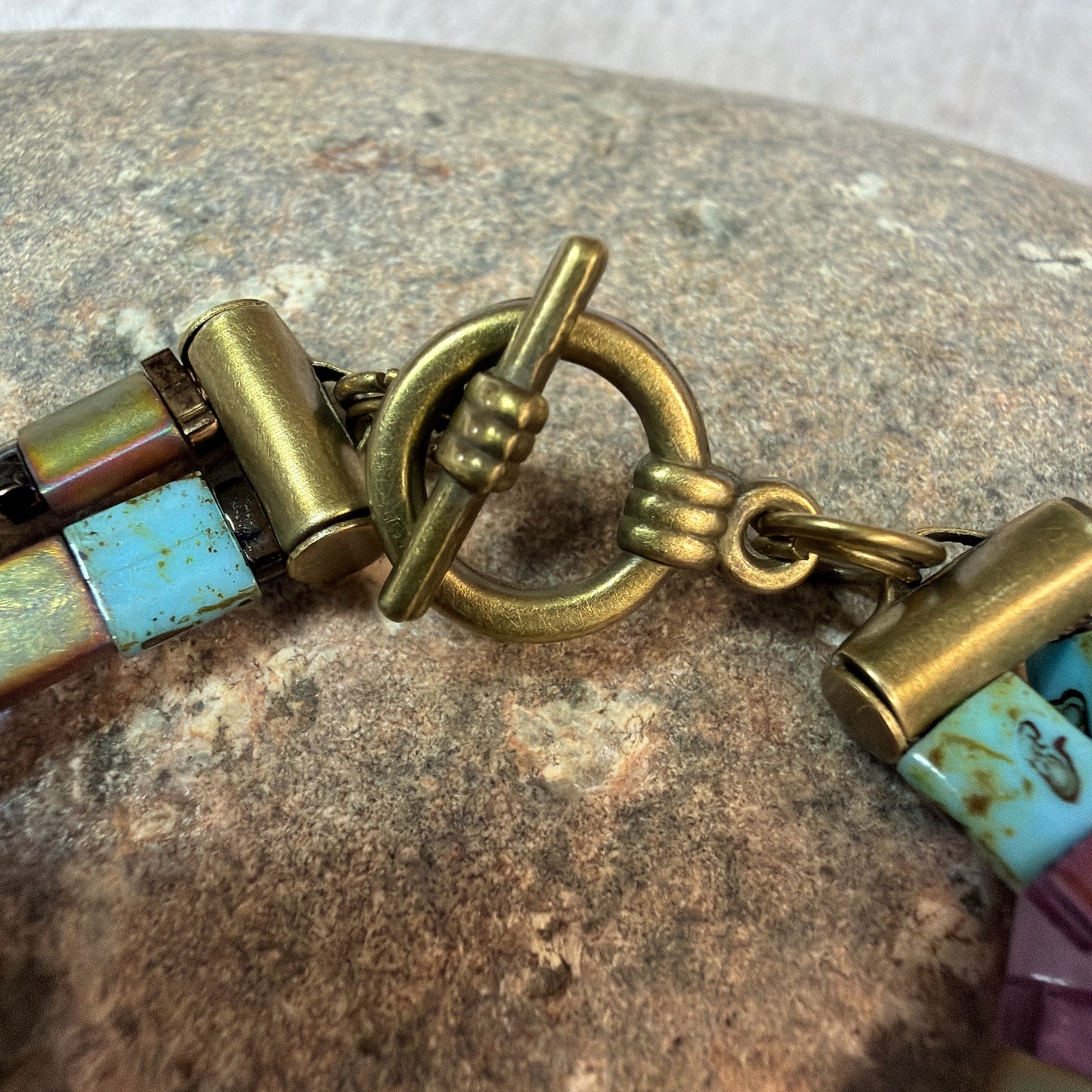 P156 Pulsera Pastel Tribal