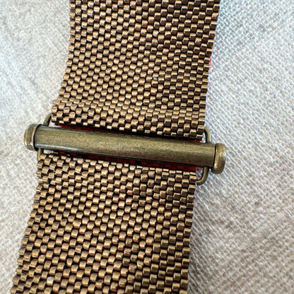 P133 Pulsera Pétalo Terracota