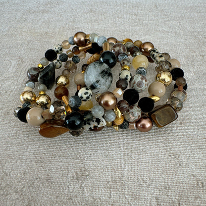 P129 Pulsera Cobre Lunar