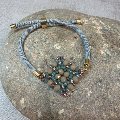 P163 Pulsera Flor Urbana I