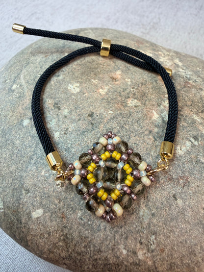 P167 Pulsera Flor Urbana V