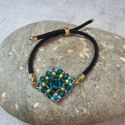 P169 Pulsera Flor Urbana VII