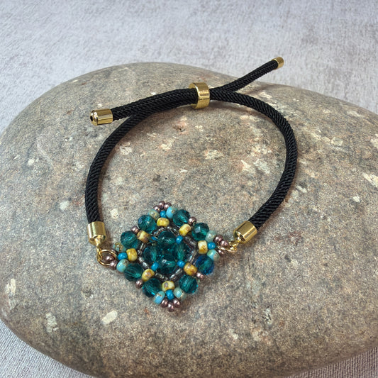 P169 Pulsera Flor Urbana VII