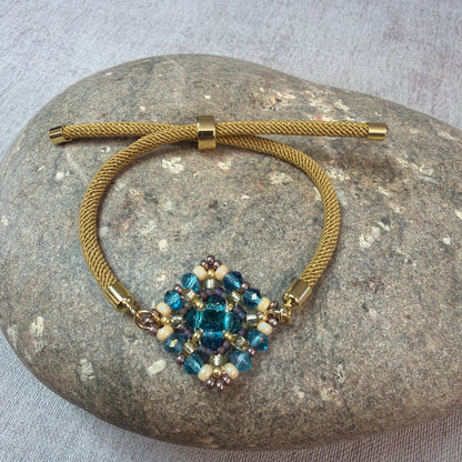 P171 Pulsera Flor Urbana IX