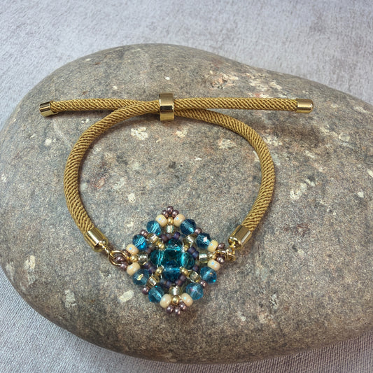 P171 Pulsera Flor Urbana IX