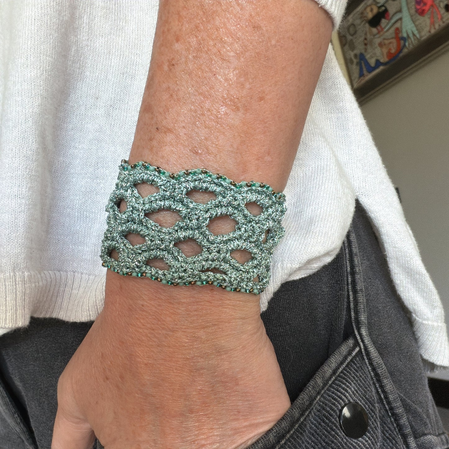 P182 Pulsera Oasis Textil