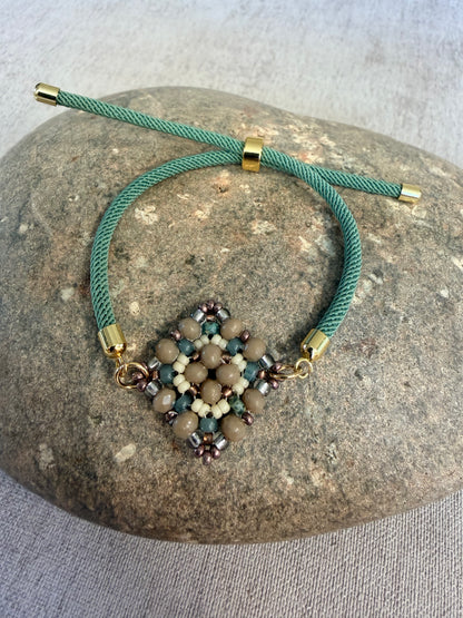 P175 Pulsera Flor Urbana XIII