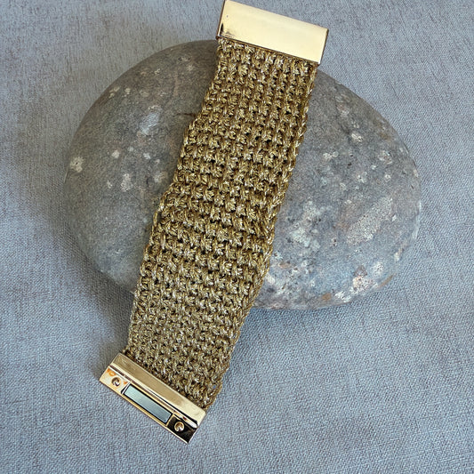 P192 Pulsera Tejido Real