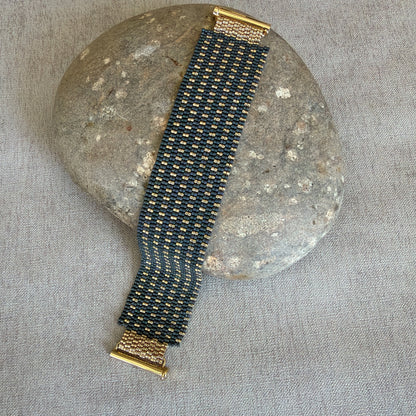 P188 Pulsera Textura Ancestral