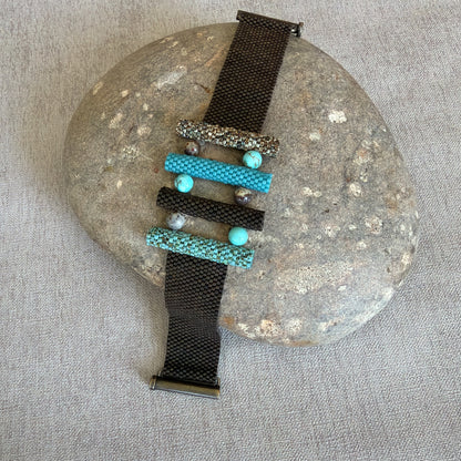 P184 Pulsera Rapsodia Turquesa