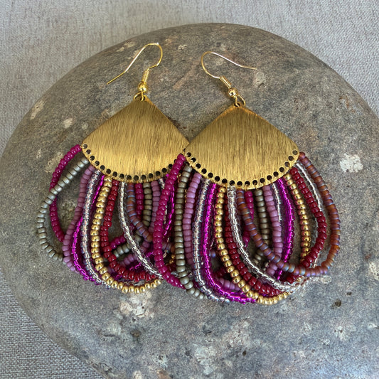 E087 Aros Latido Frambuesa