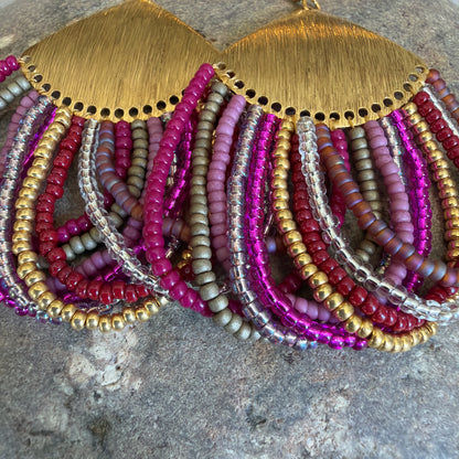 E087 Aros Latido Frambuesa