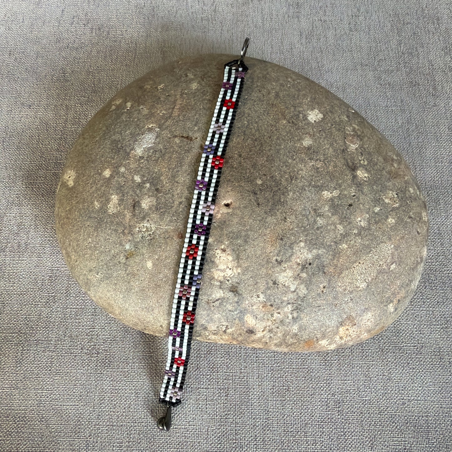 P193 Pulsera Grilla Floral