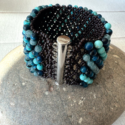 P135 Pulsera Mosaico Pacífico