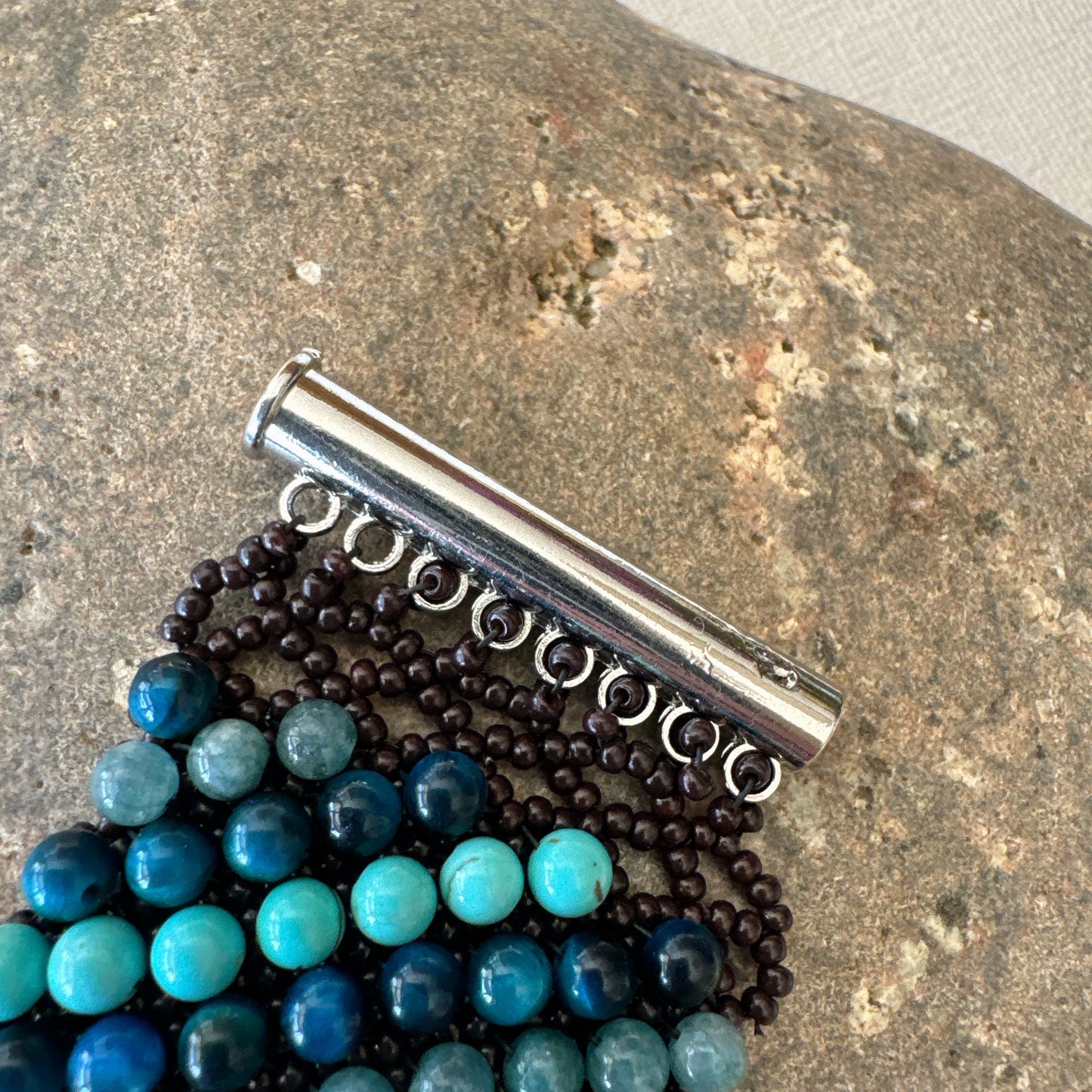 P135 Pulsera Mosaico Pacífico