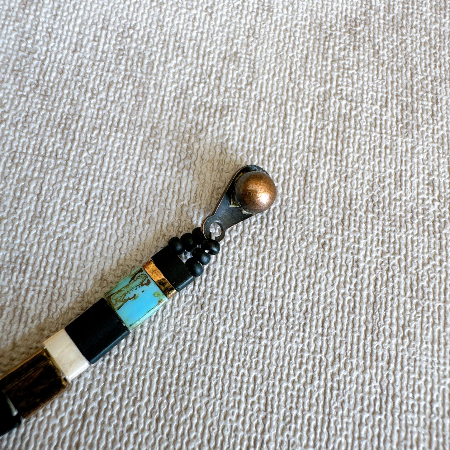 P139 Pulsera Horizonte Turquesa