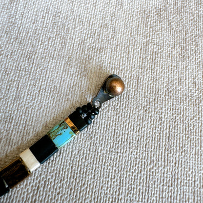 P139 Pulsera Horizonte Turquesa