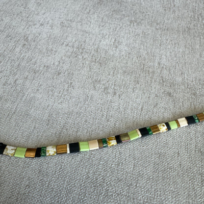 P140 Pulsera Horizonte Verde