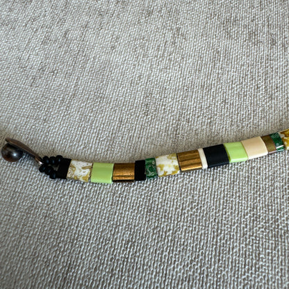 P140 Pulsera Horizonte Verde