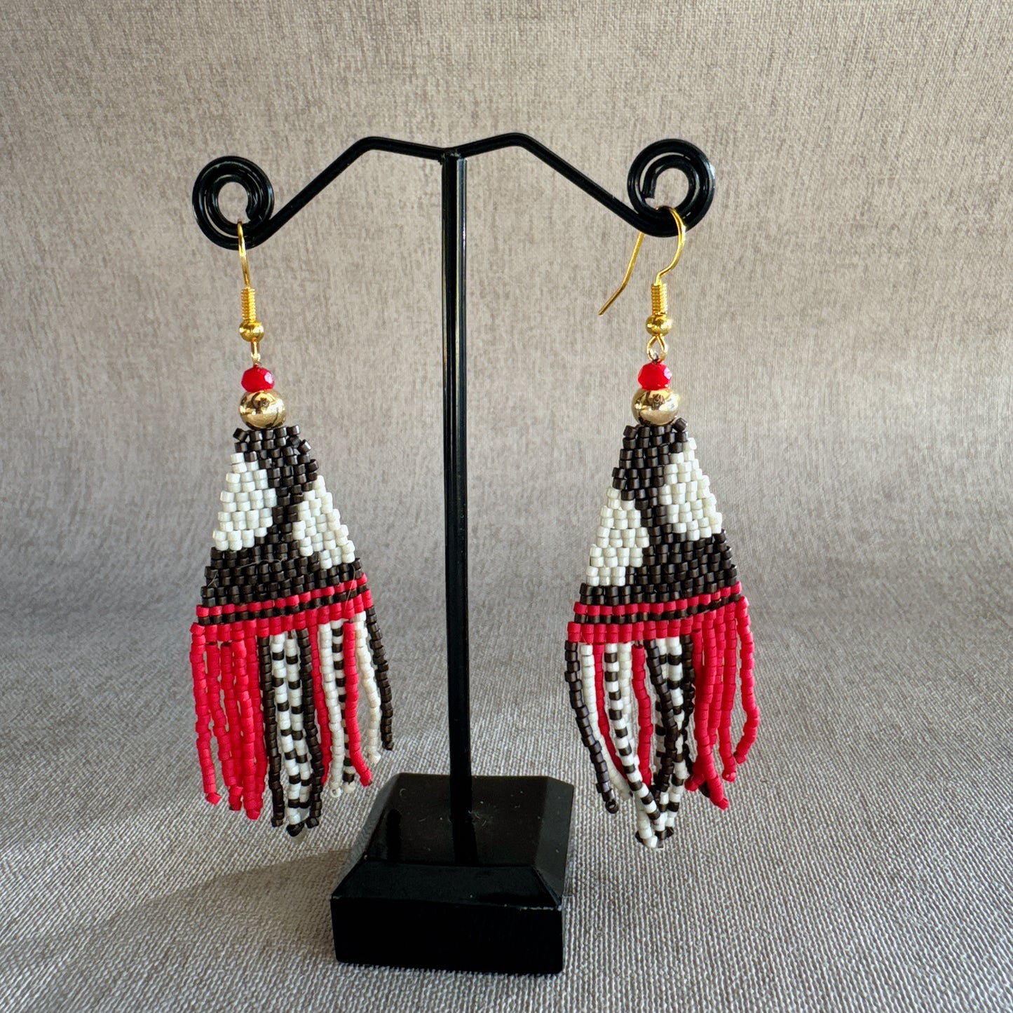 E076 Aros Memoria en Rojo