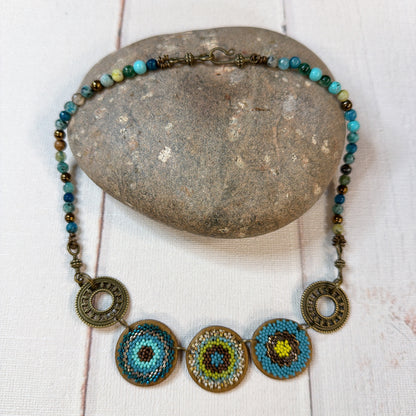 C065 Collar Mandala de viento