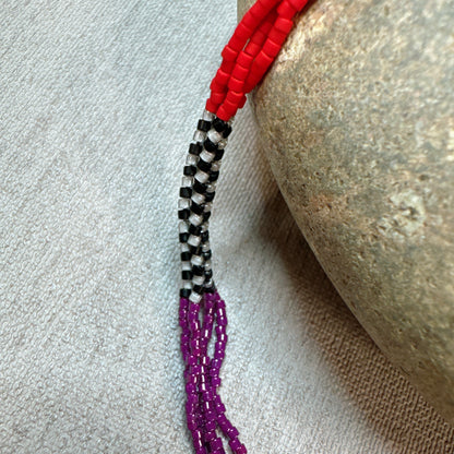 C056 Collar Colorín Punk