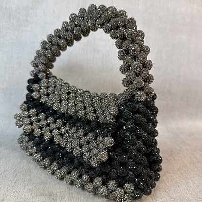 T08 Cartera Reflejo Media Noche