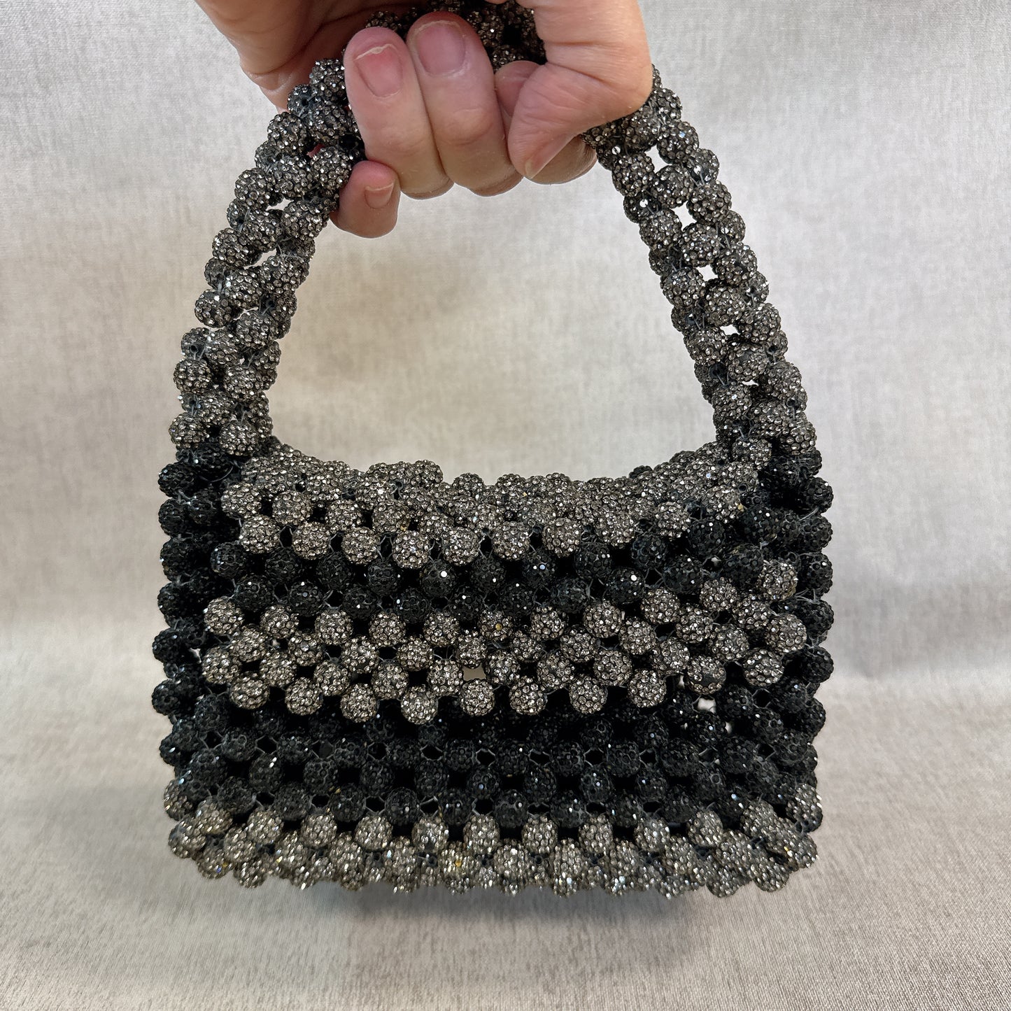 T08 Cartera Reflejo Media Noche