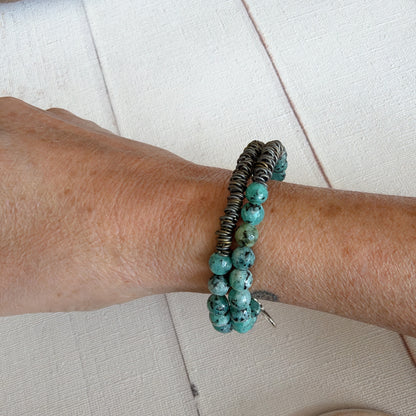 P198 Pulsera Esencia Turquesa