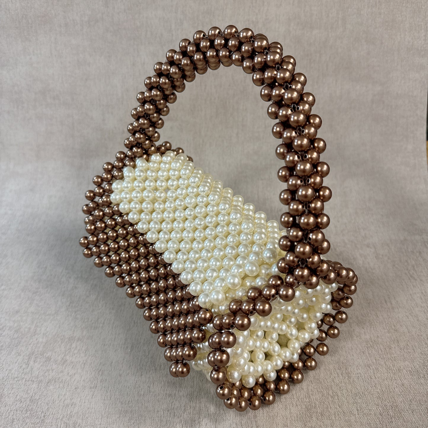 T010 Cartera Perla Moka