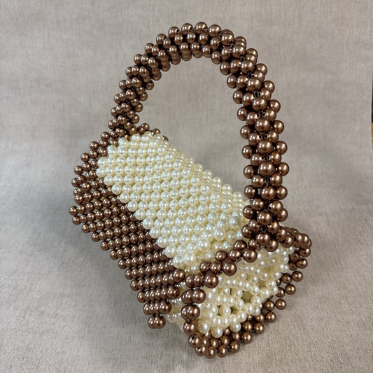 T010 Cartera Perla Moka