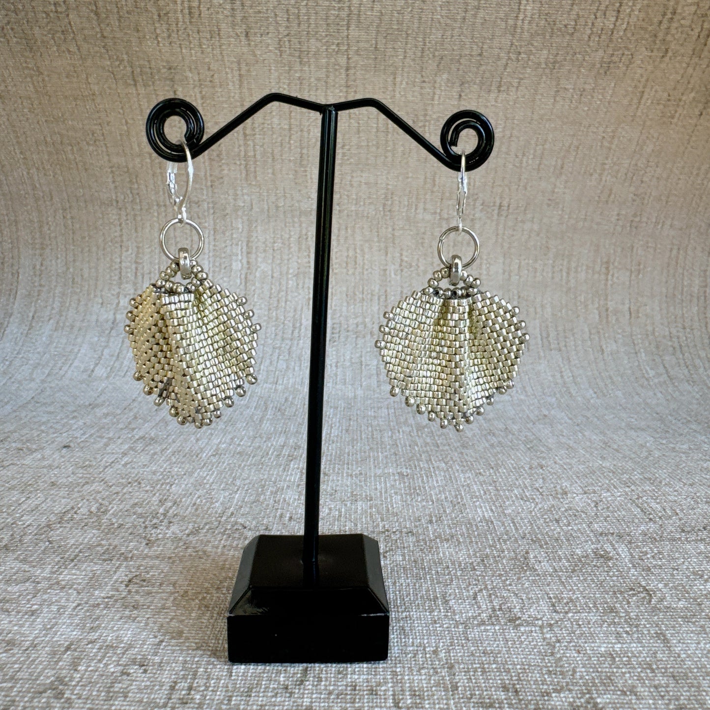 E079 Aros Hojas de Plata