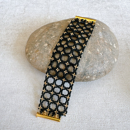 P149 Pulsera Trama Disco