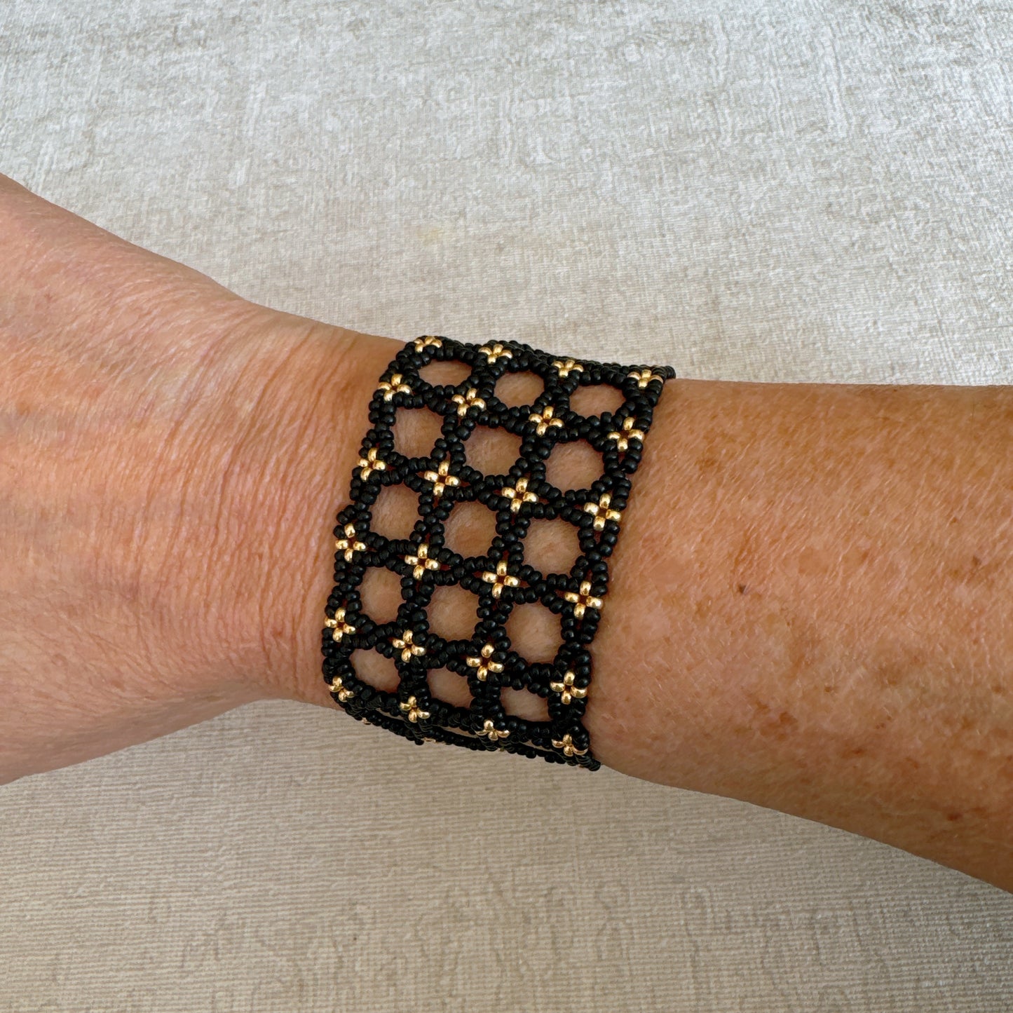 P149 Pulsera Trama Disco